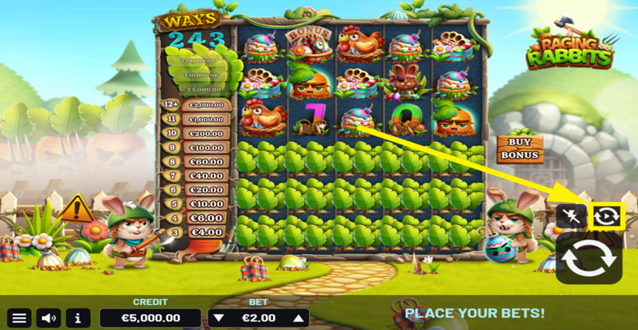 Raging Rabbits Autoplay