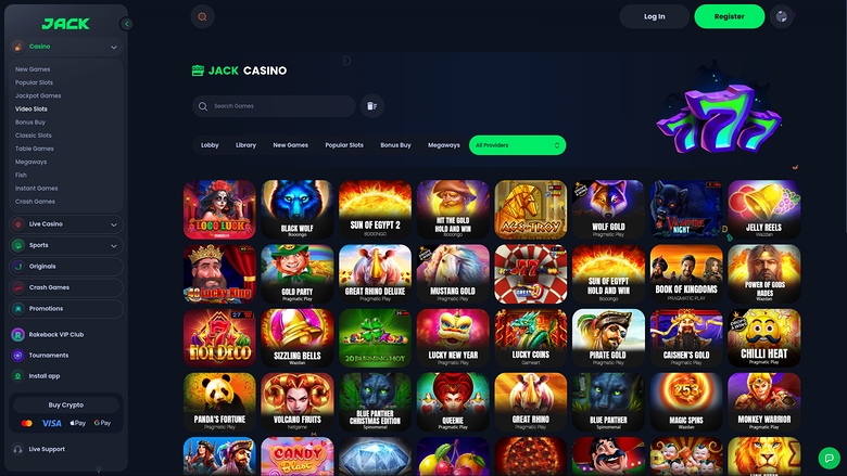 Jack Casino Jackpot