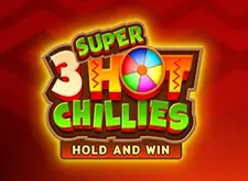 3 Super Hot Chillies Hold and Win logo