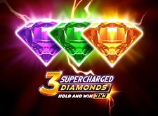 3 Supercharged Diamonds Hold and Win 3x3 logo