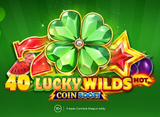 40 Lucky Wilds Hot Coin Boost