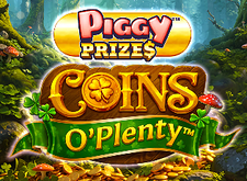 Piggy Prizes Coins O Plenty logo