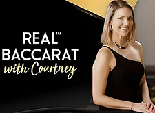 Real Baccarat With Courtney logo
