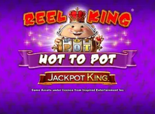 Reel King Hot to Pot Jackpot King logo