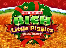 Rich Little Piggies Meal Ticket Christmas Edition logo