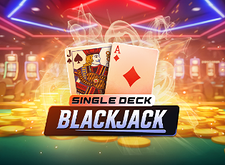 Single Deck Blackjack logo