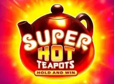 Super Hot Teapots Hold and Win logo