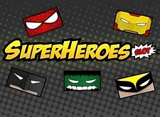 World Match Super Heroes logo