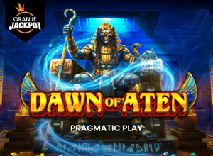Dawn of Aten Oranje Jackpot logo