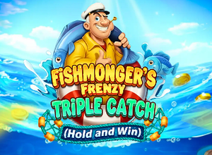 Fishmongers Frenzy Triple Catch Hold and Win logo