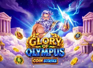 Glory of Olympus Coin Strike logo