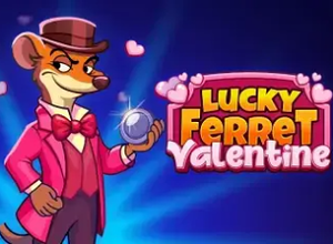 Lucky Ferret Valentine logo