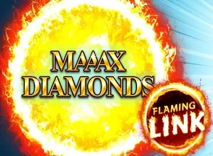 Maaax Diamonds Flaming Link logo