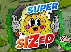 Supersized logo
