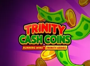 Trinity Cash Coins Running Wins logo