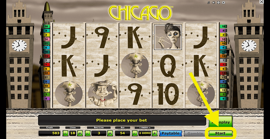 Novomatic Chicago 3