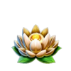 triple fortune festival lotus symbol